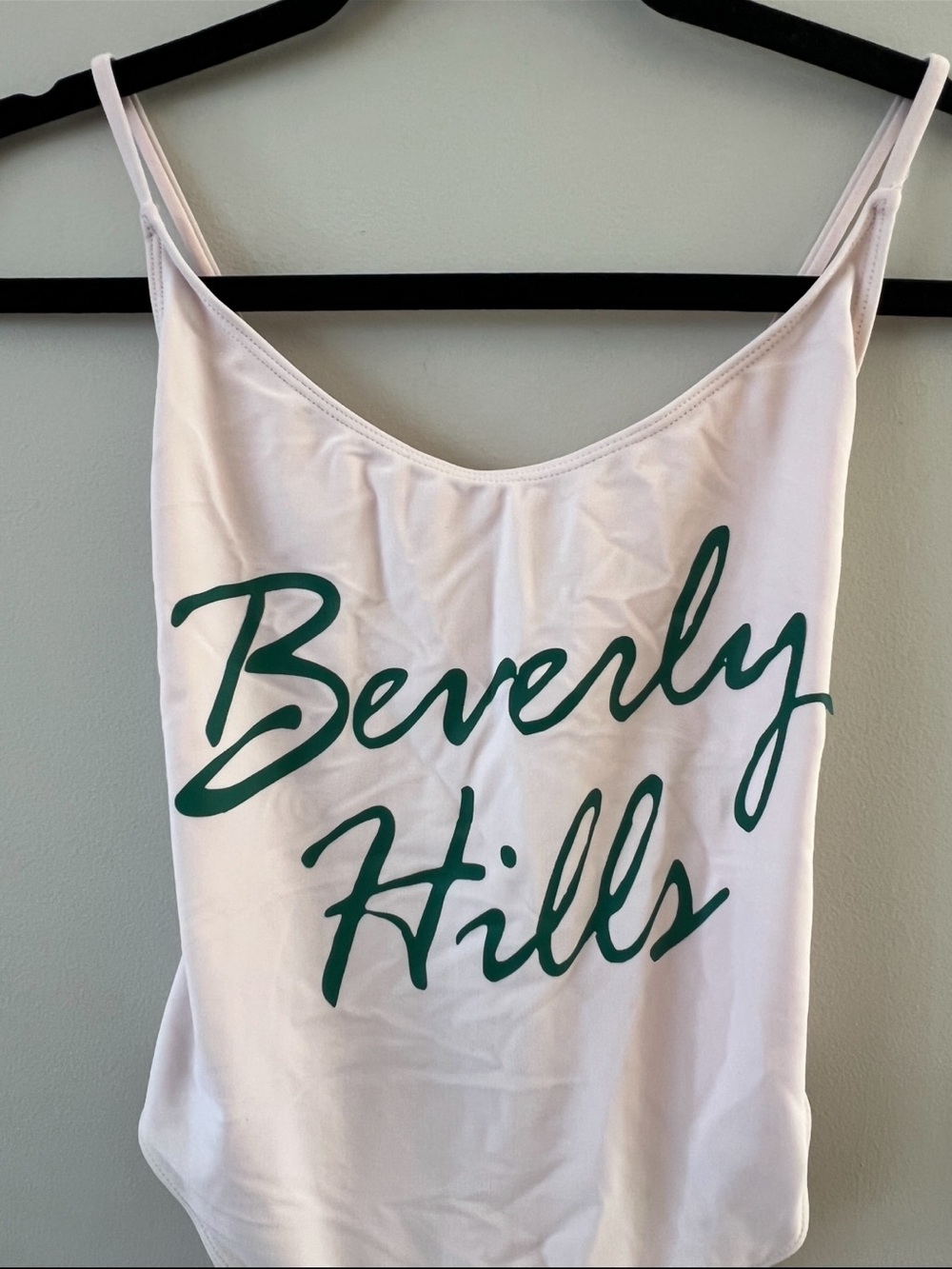 3/$15 Beverly Hills one piece swimsuit- pink and Green